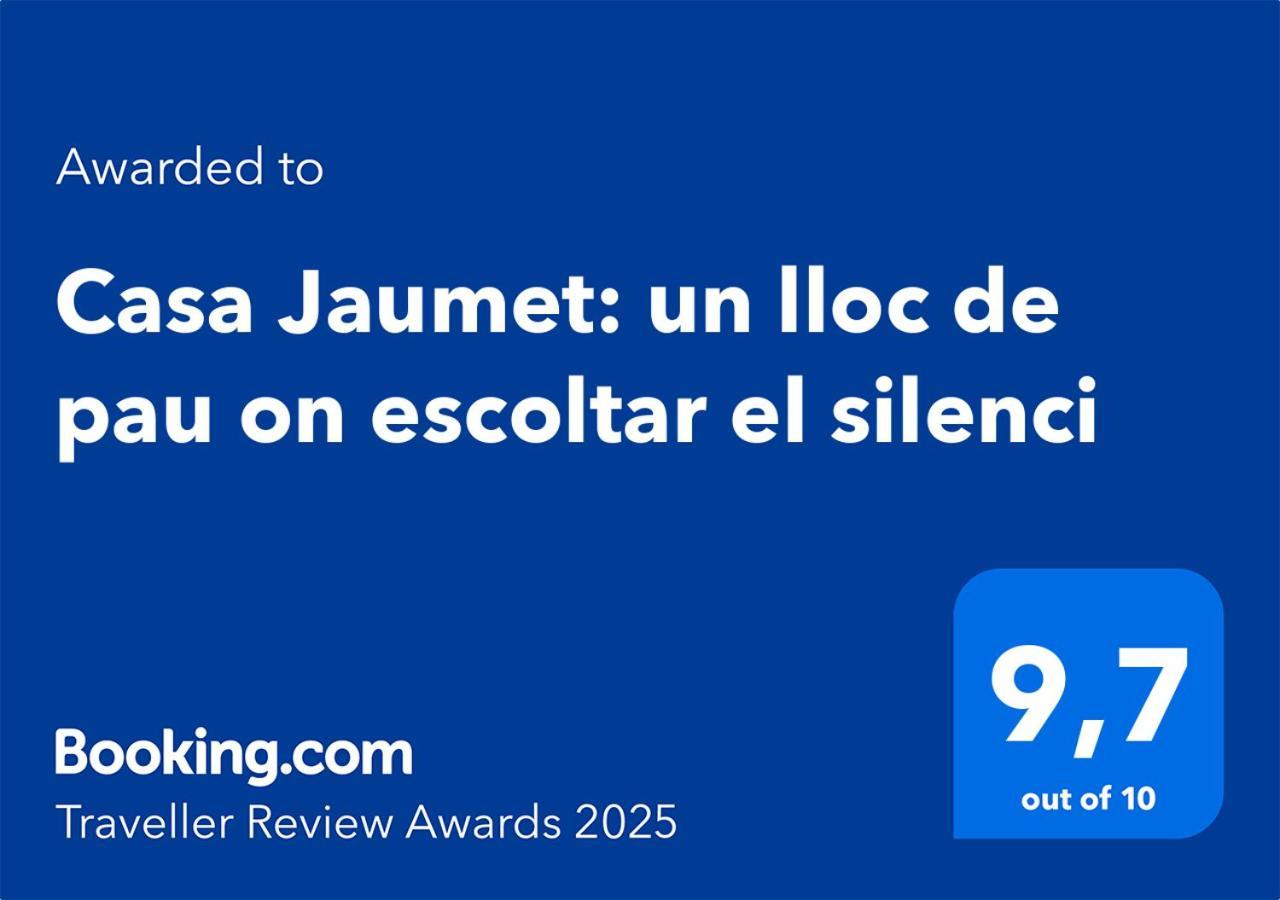 Casa Jaumet: Un Lloc De Pau On Escoltar El Silenci Apartment Aramunt Luaran gambar